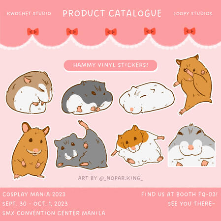 HAMMY STICKERS
